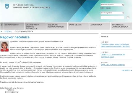 Upravna enota Slovenska Bistrica